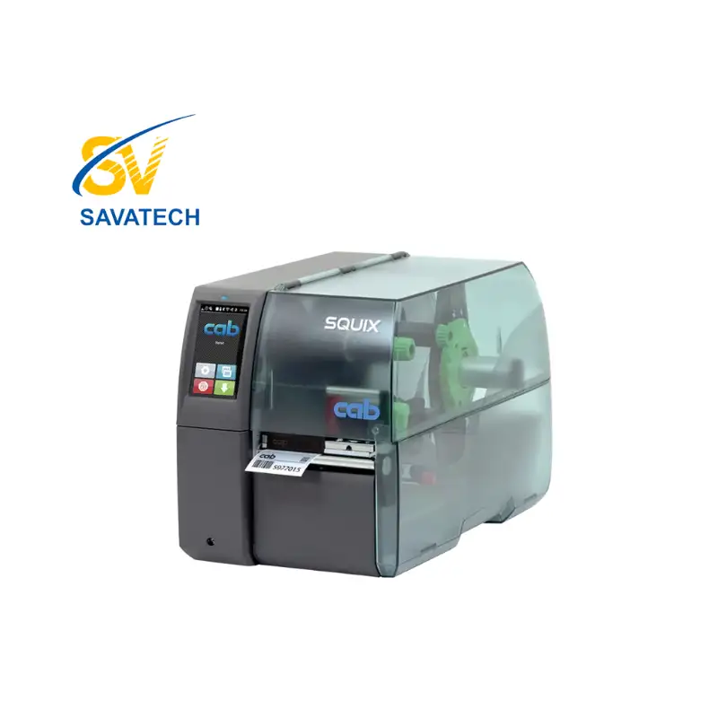 Máy in CAB công nghiệp SQUIX4. Độ phân giải 300dpi