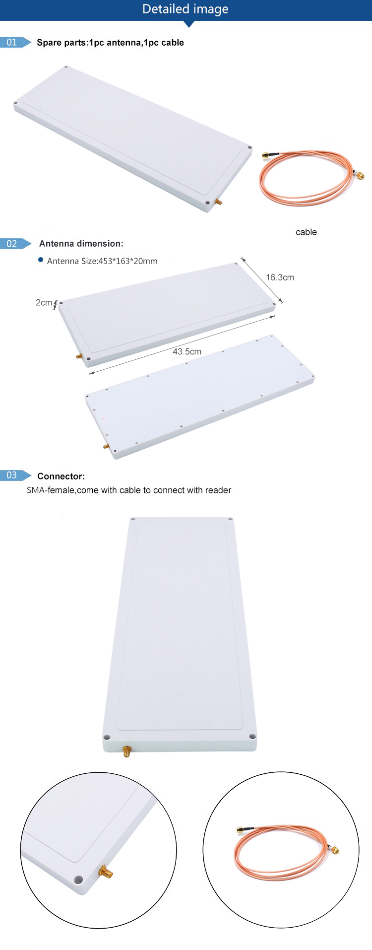 anten uhf 8dbi sv ra8004 1ym3
