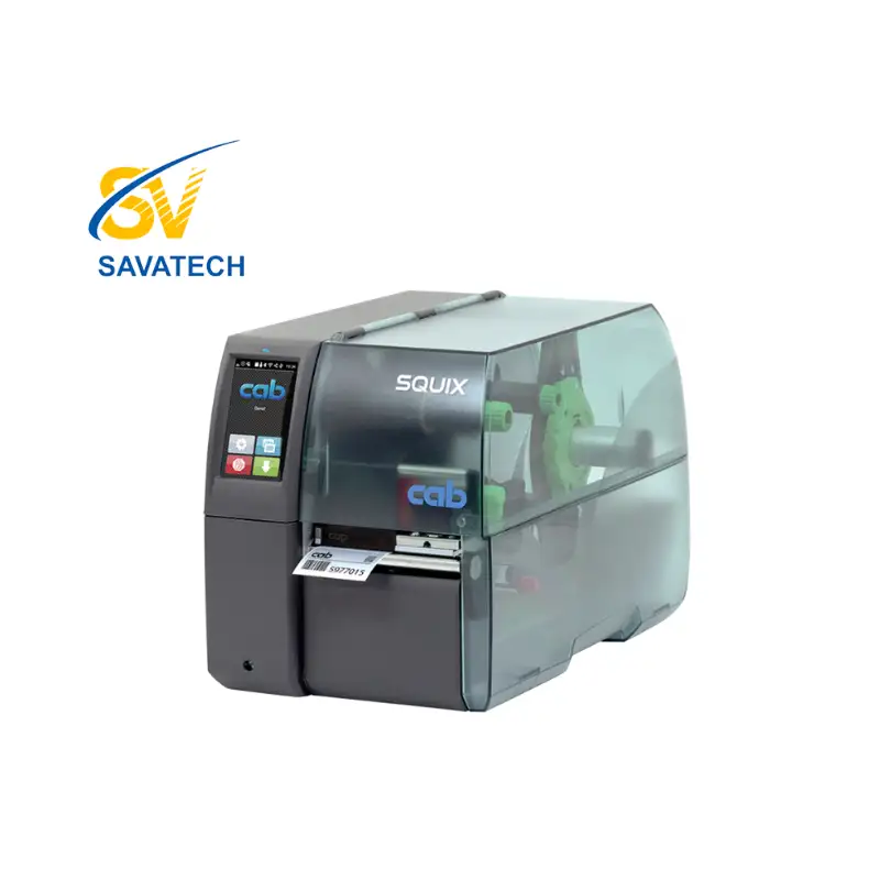 Máy in CAB công nghiệp SQUIX4. Độ phân giải 300dpi