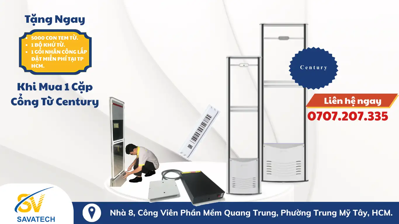 Sale Cuối Năm – Mua Cổng Từ Tặng Bộ Khử Từ + 5.000 Tem + Lắp Đặt Miễn Phí